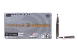 20 rounds of polymer tipped 7mm hunting ammunition.